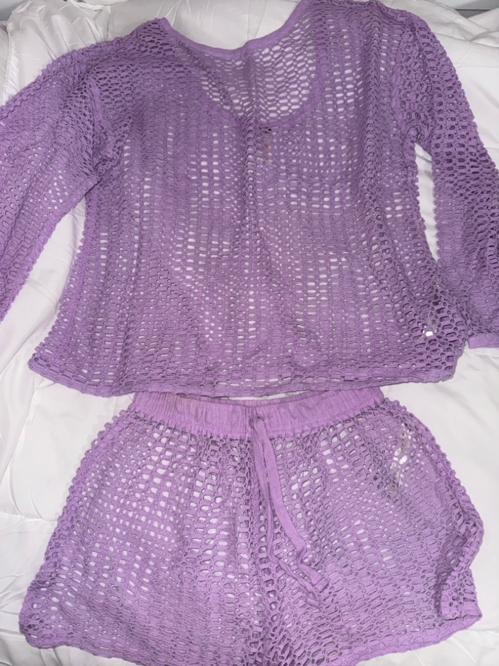 NWOT Free People ‘Close To Me’ Coverup two piece set